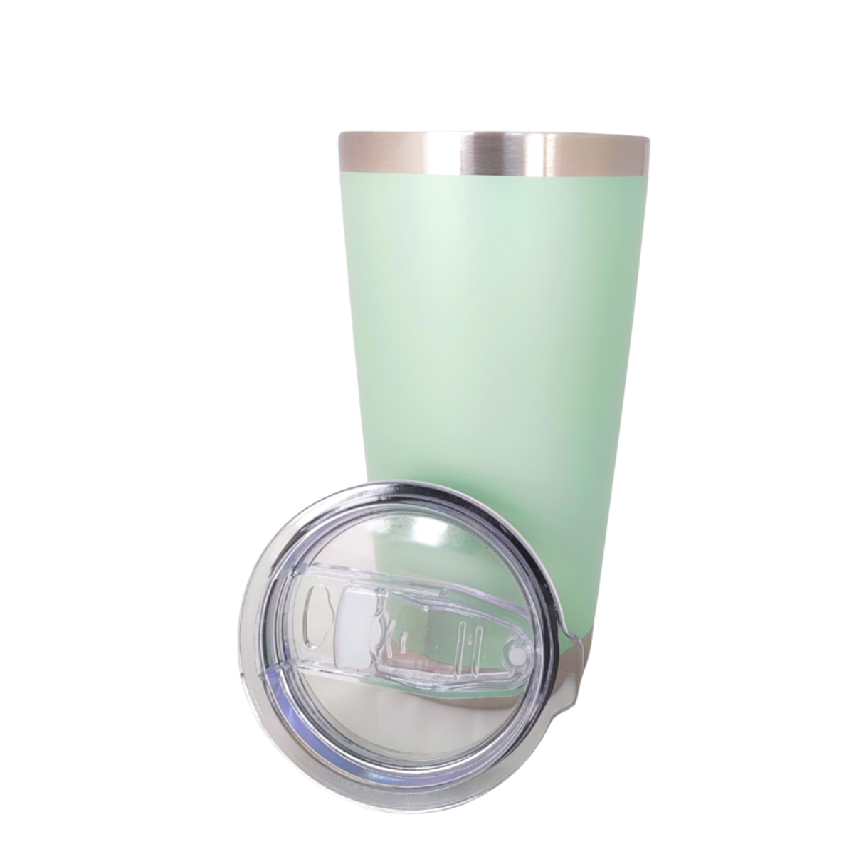 Vaso Térmico -Termo 591 ml Doble Capa Acero Inoxidable Frío Calor Premium -Verde Menta.