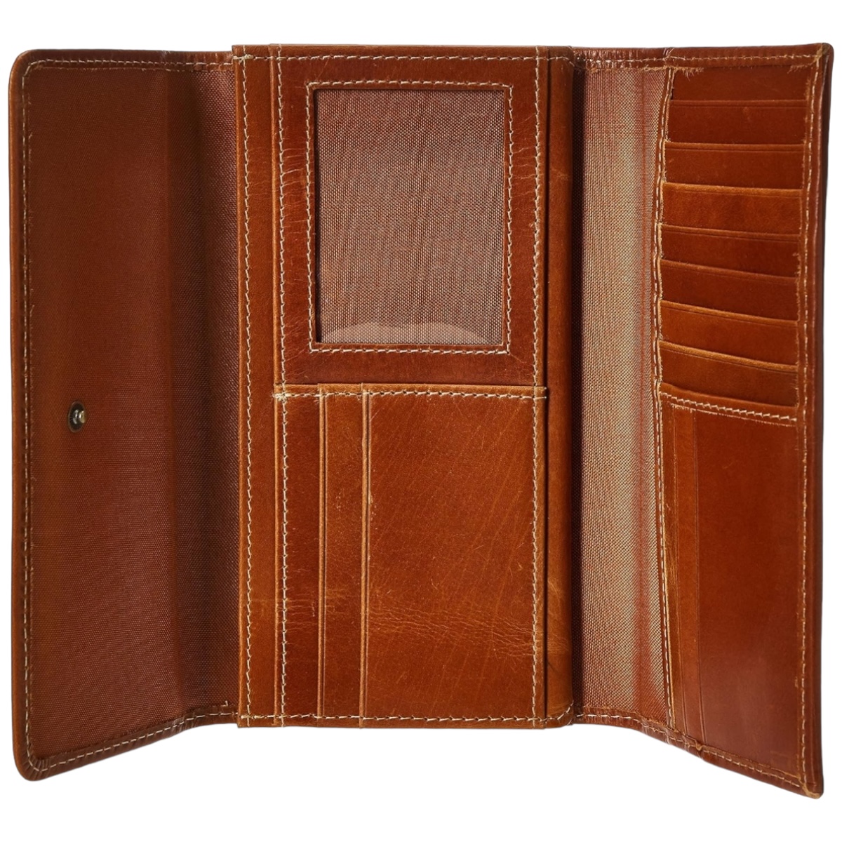Timberland Billetera De Piel Con Solapa Rfid Para Mujer.