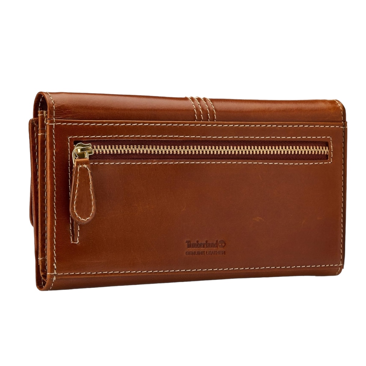 Timberland Billetera De Piel Con Solapa Rfid Para Mujer.