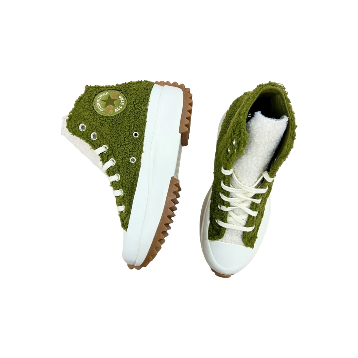 Converse Run Star Hike Converse De Color Verde Converse Run Star