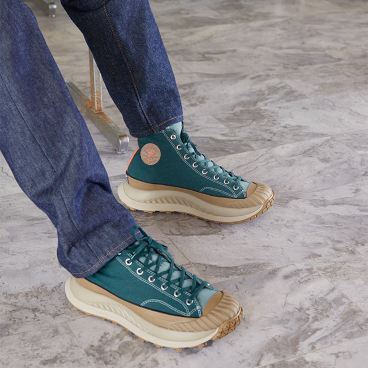 Tenis Converse Chuck 70 AT - CX Earth Bota En Plataforma 