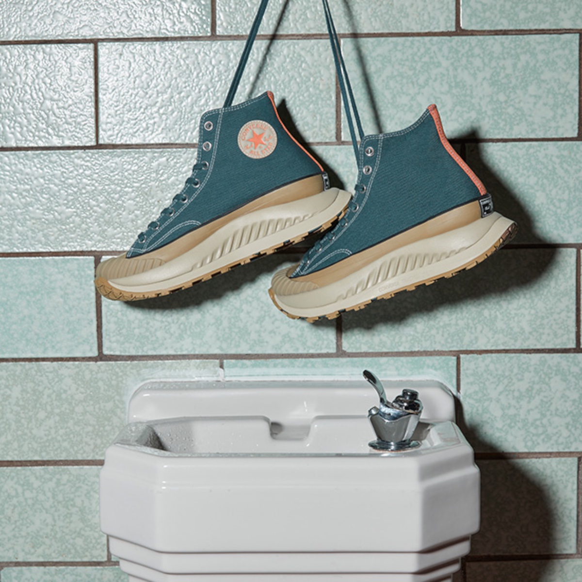 Tenis Converse Chuck 70 AT - CX Earth Bota En Plataforma 