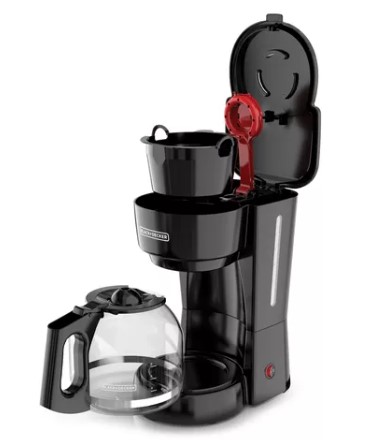 Cafetera Black And Decker  Basica 12 Tazas Negro T