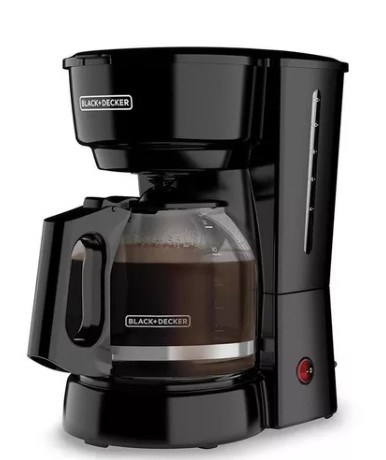 Cafetera Black And Decker  Basica 12 Tazas Negro T