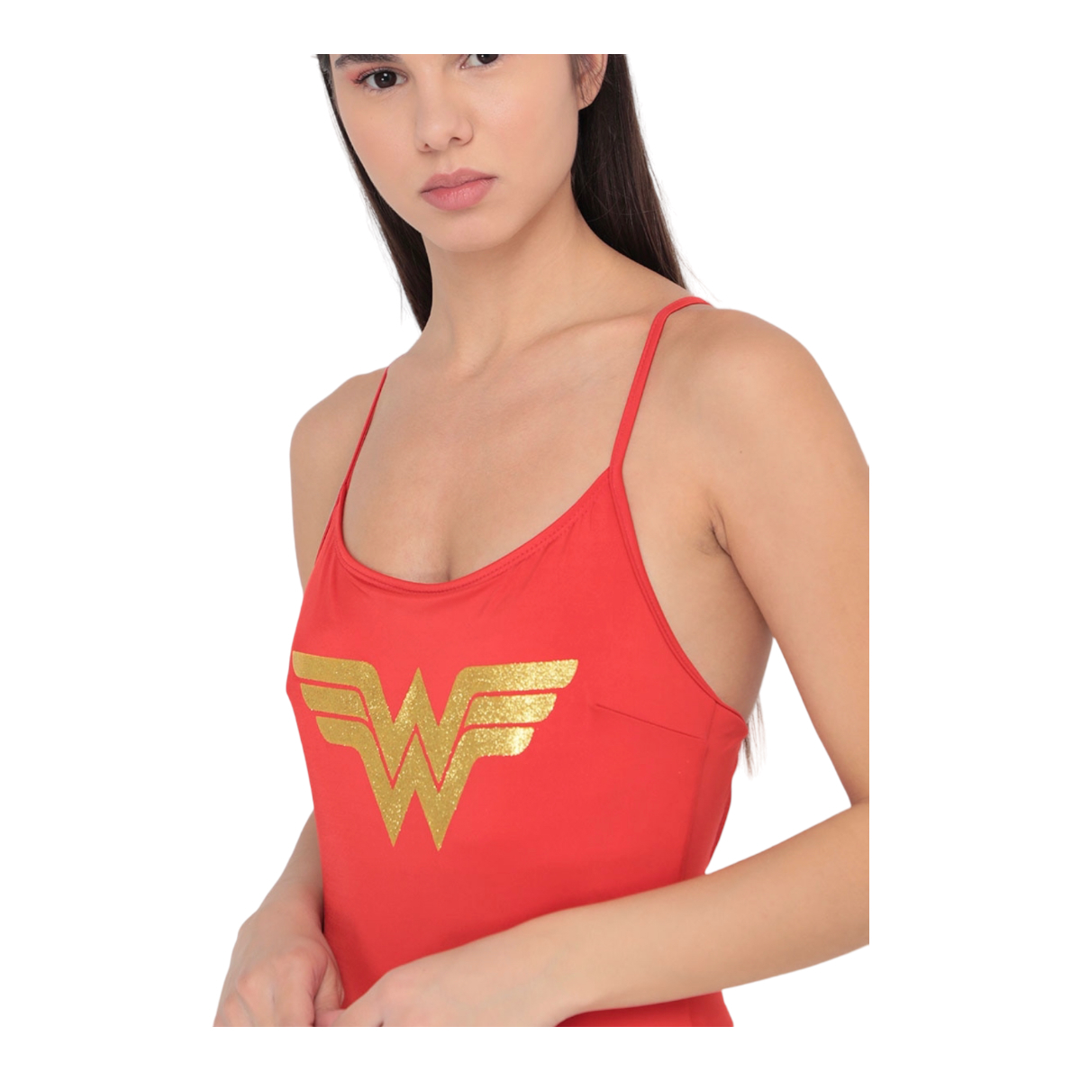 Traje De Baño Completo Dc Mujer Maravilla Para Mujer Talla Grande