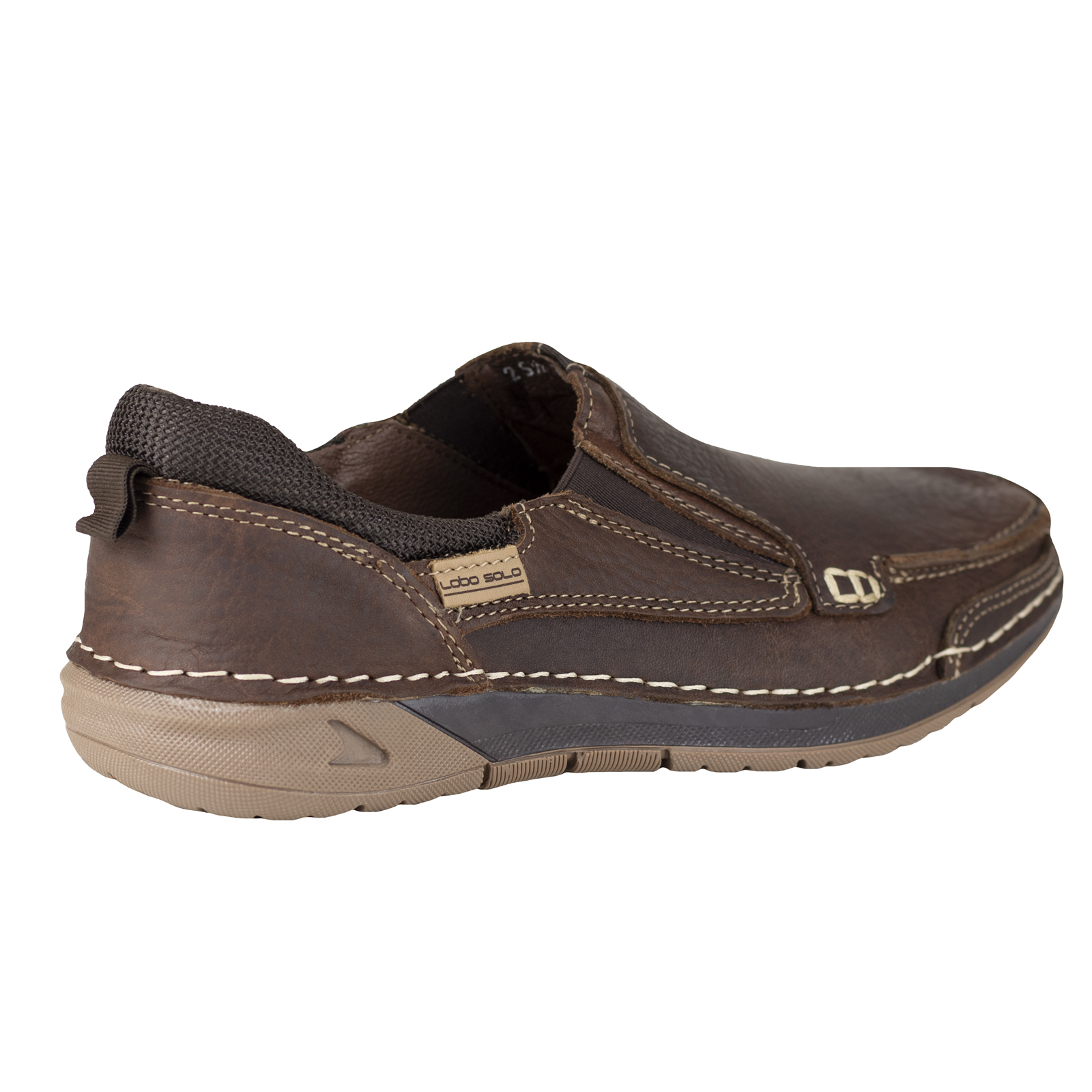 Zapato Mocasín Hombre Tipo Slip On Clásico Lobo Solo Piel 8982