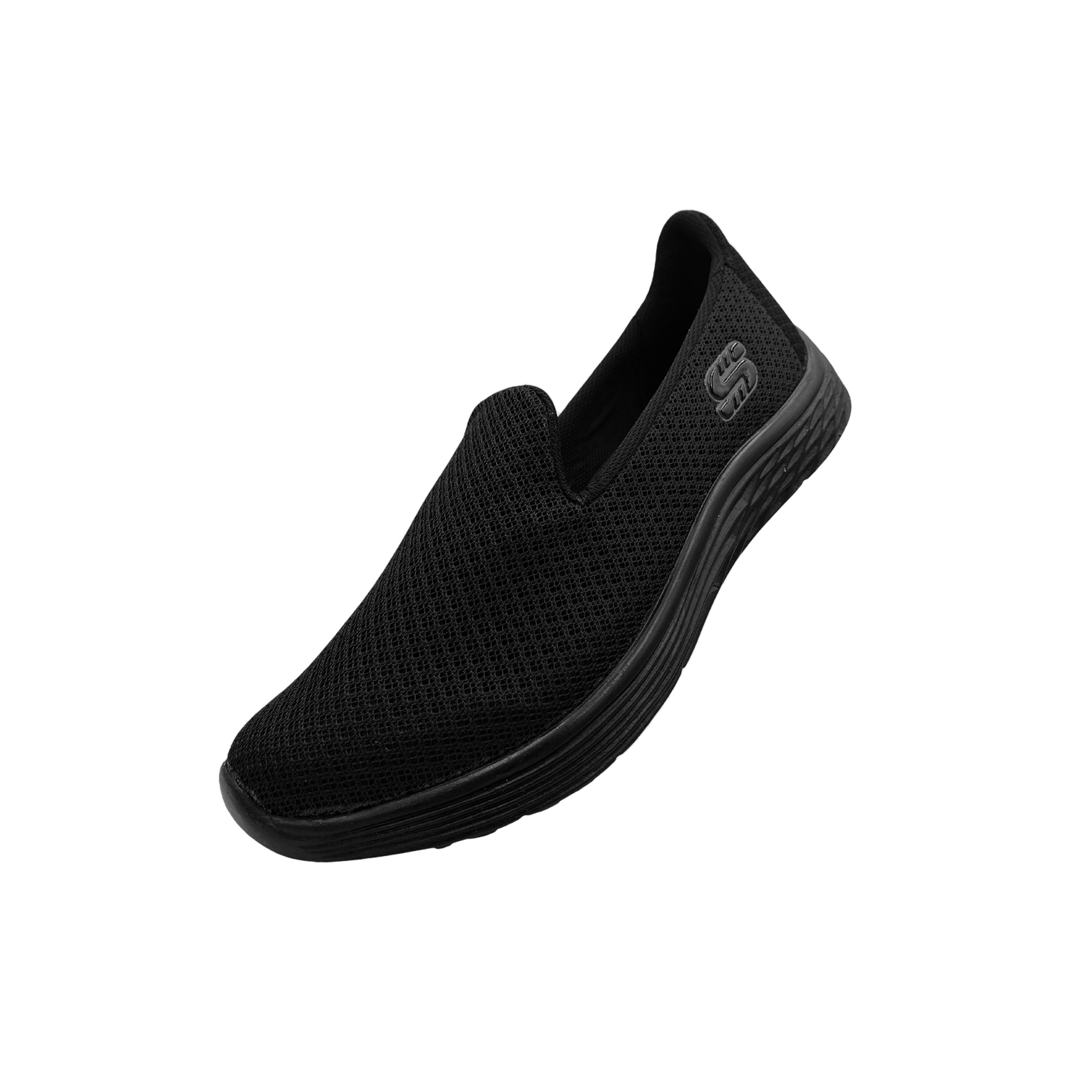 Tenis Cómodos Ligeros Para Dama Spook 240 Color Negro .