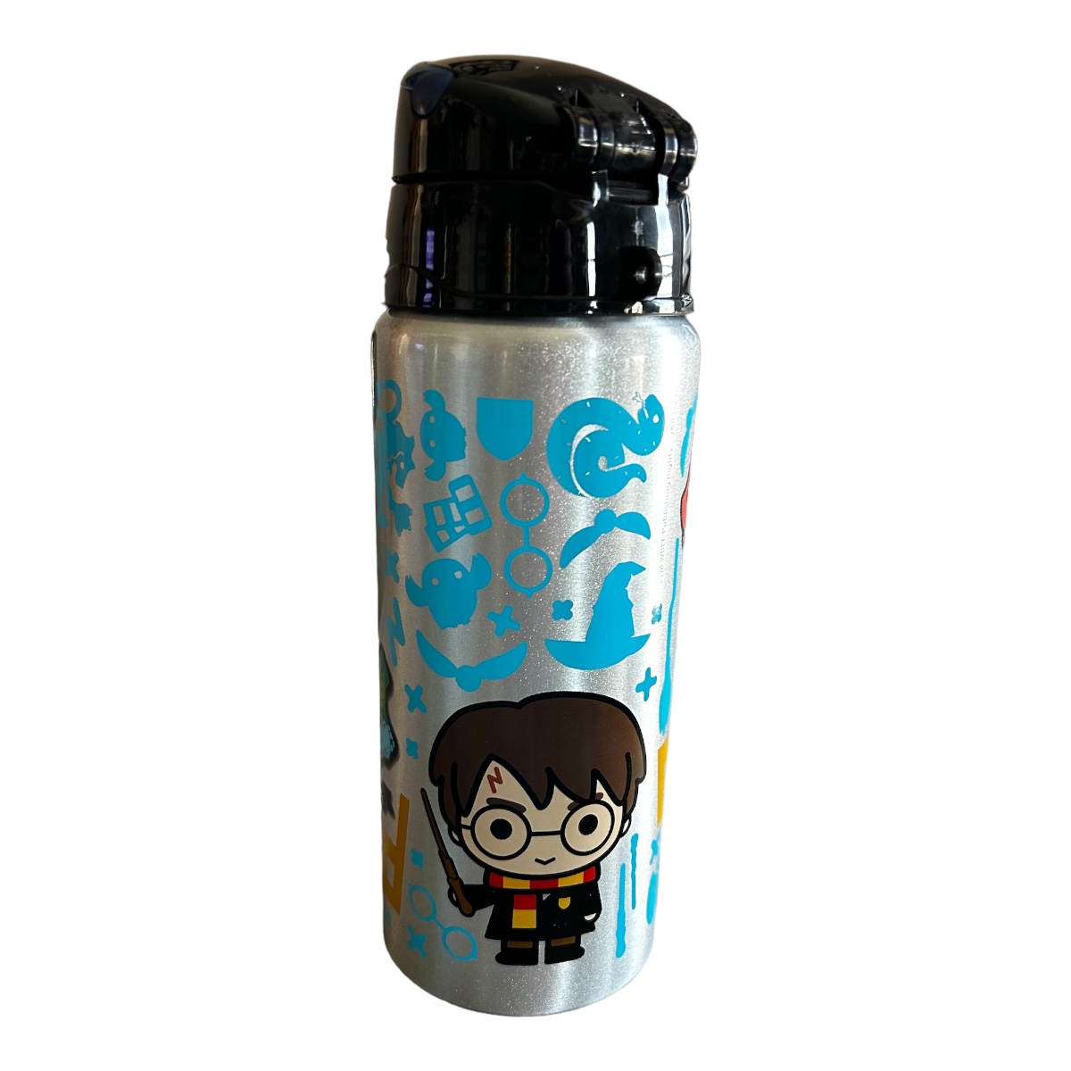 Botella Para Agua O Cafe Harry Potter Aluminio 600 M.