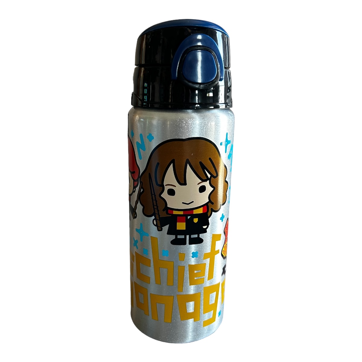Botella Para Agua O Cafe Harry Potter Aluminio 600 M.