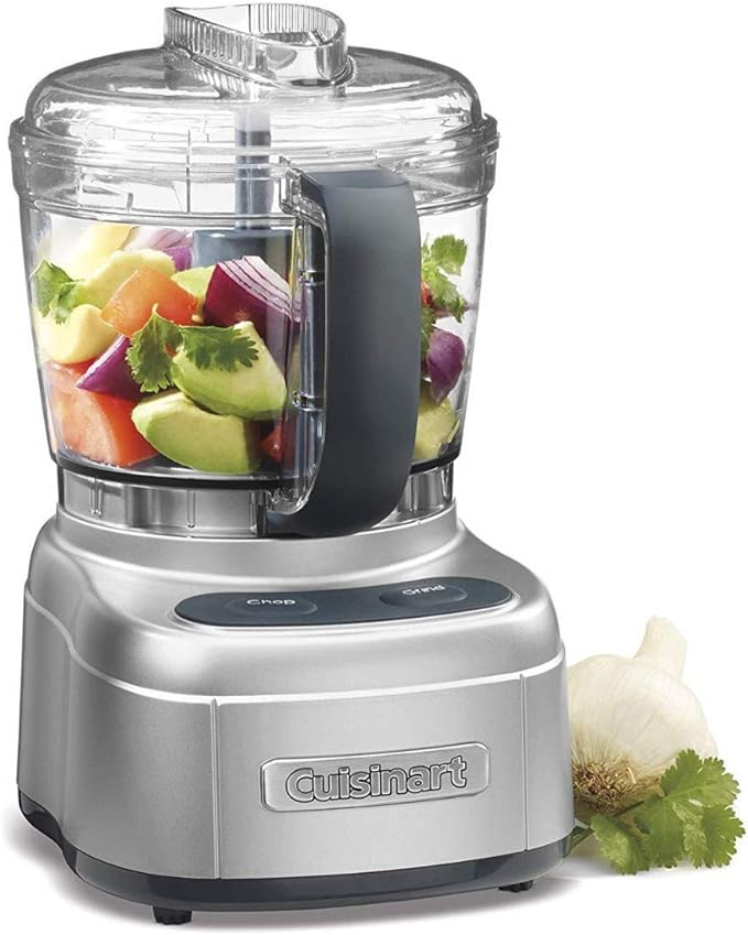 A Cuisinart Procesador de Alimentos ECH-4SVES Mini Chopper Elite, 4 Tazas.