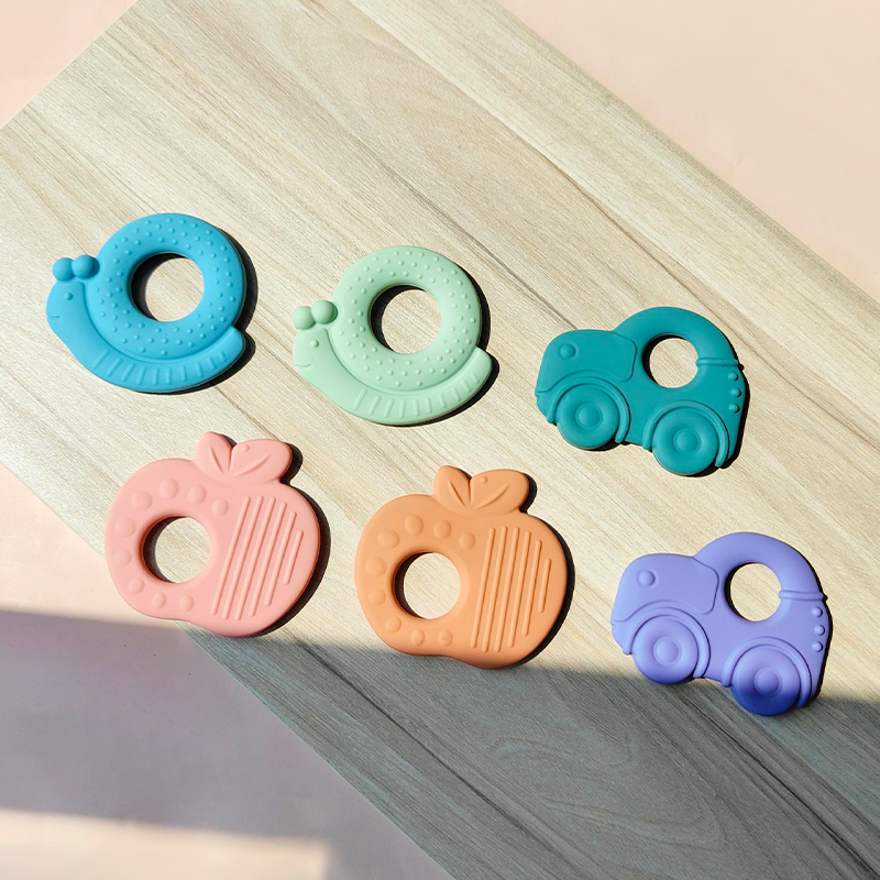 Kit De 2 Mordederas De Silicón Para Bebe En Diversas Formas.