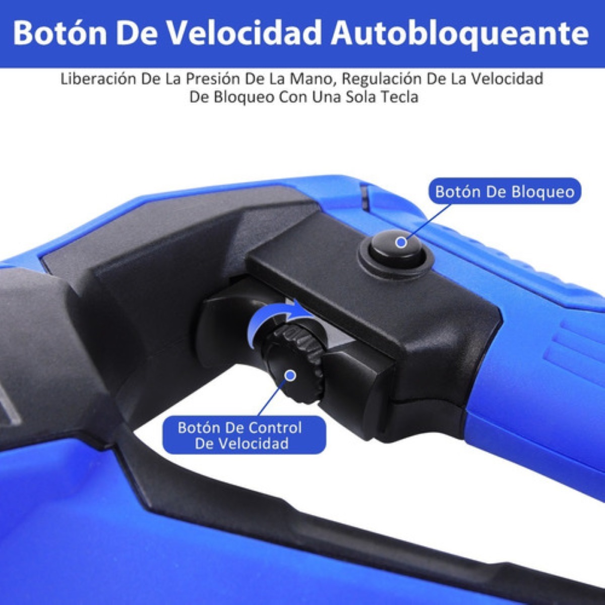 Sierra Reciproca Eléctrica Sable Velocidad Con 5 Seguetas