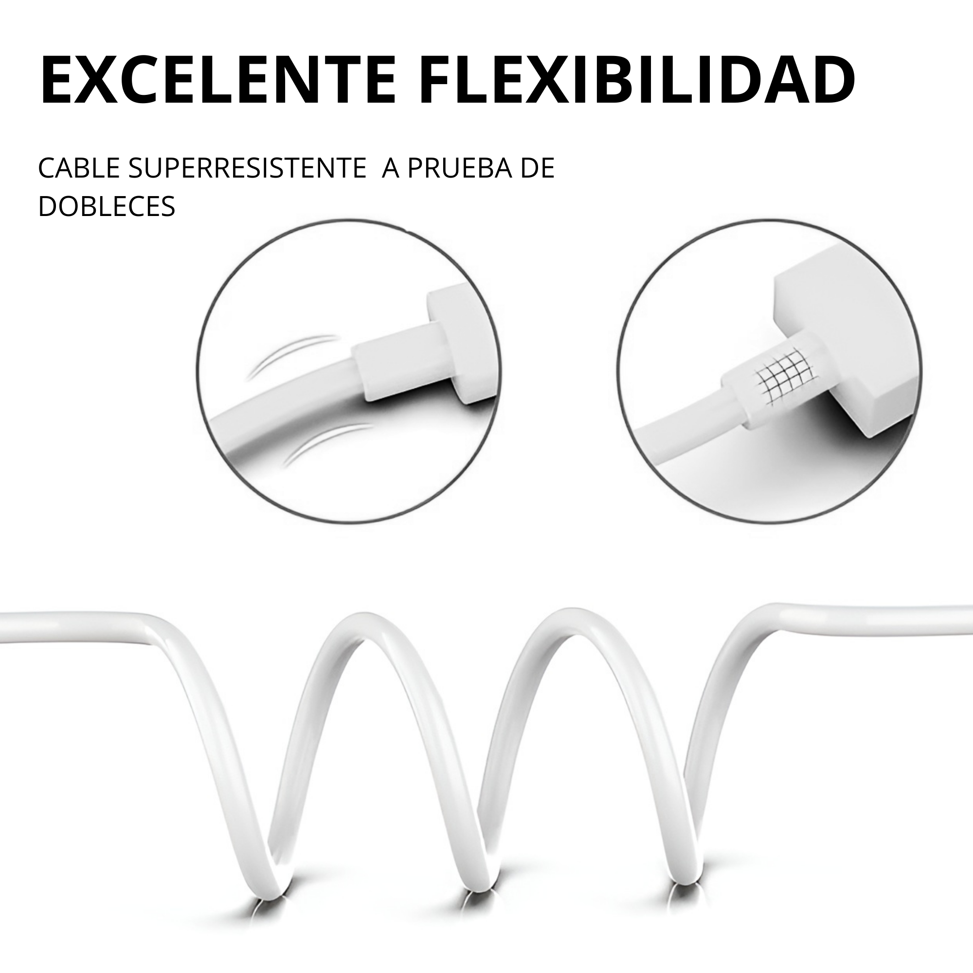 CABLE TIPO C PARA IPHONE 15 ECOMLAB CABLE CARGA RAPIDA DATOS.