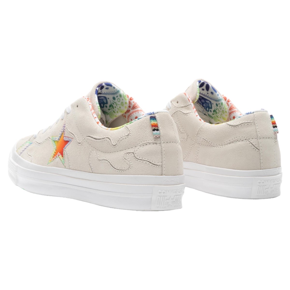 Tenis Converse One Star Pride Low Egret - 100% Original