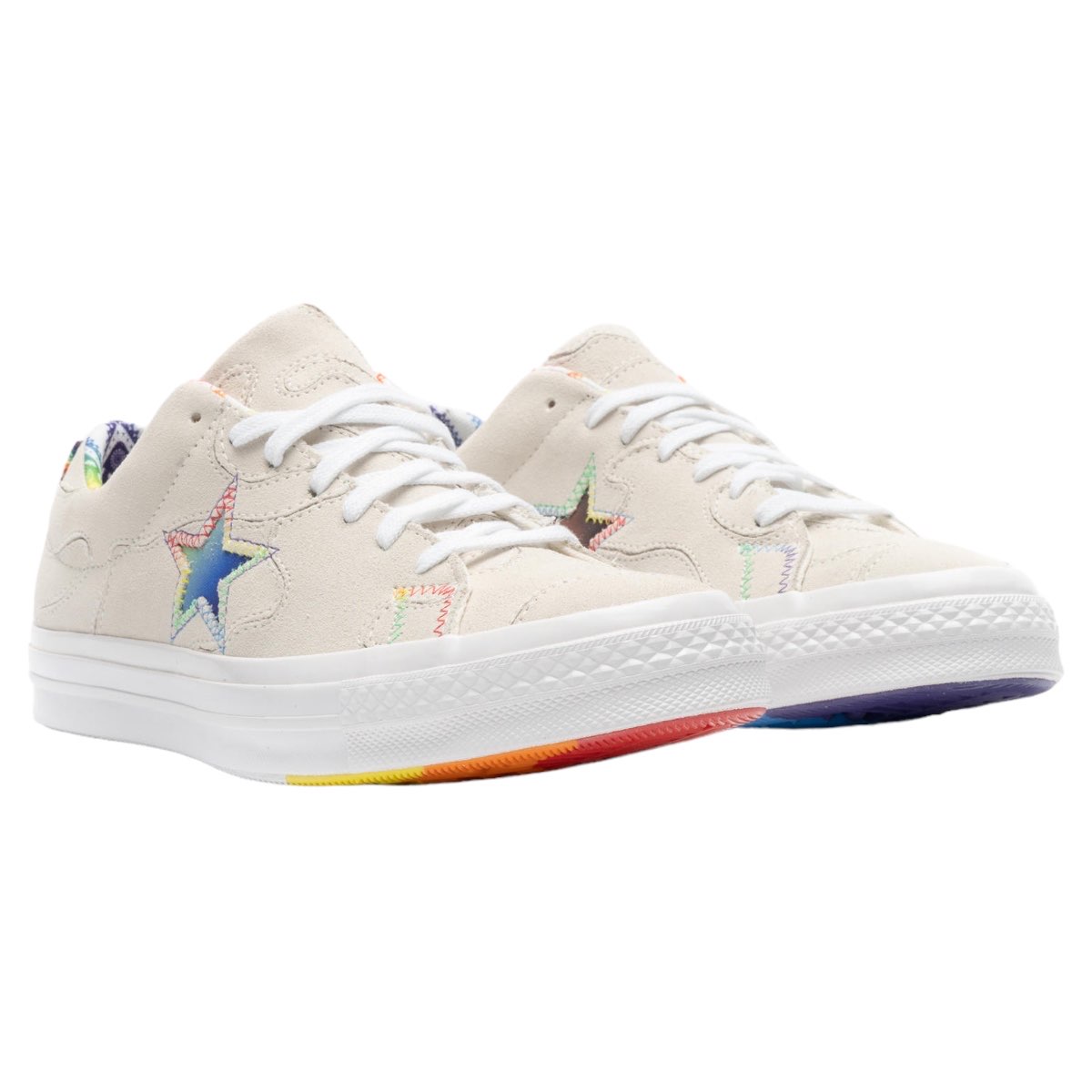 Tenis Converse One Star Pride Low Egret - 100% Original