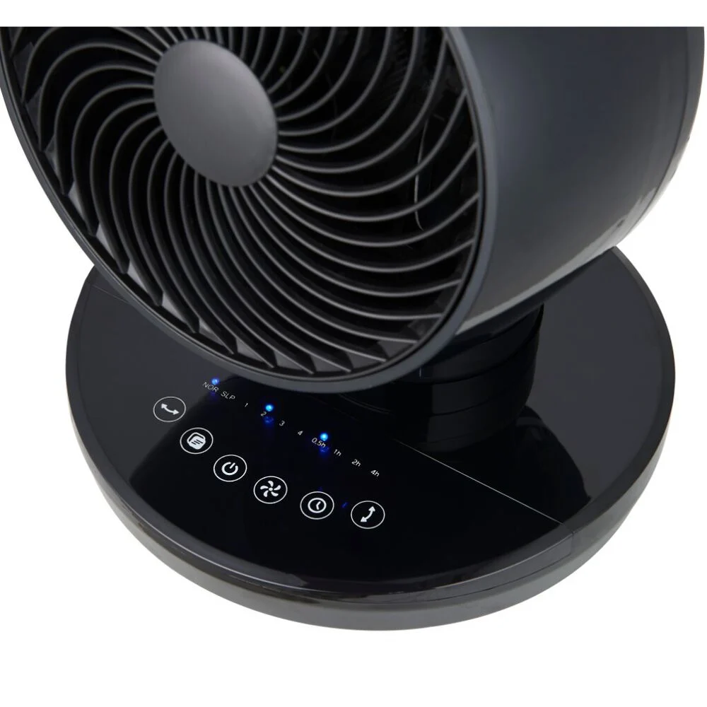 Ventilador de Escritorio de 10'' Kool Factory con 3 Velocidades y 3 Aspas, Plástico.