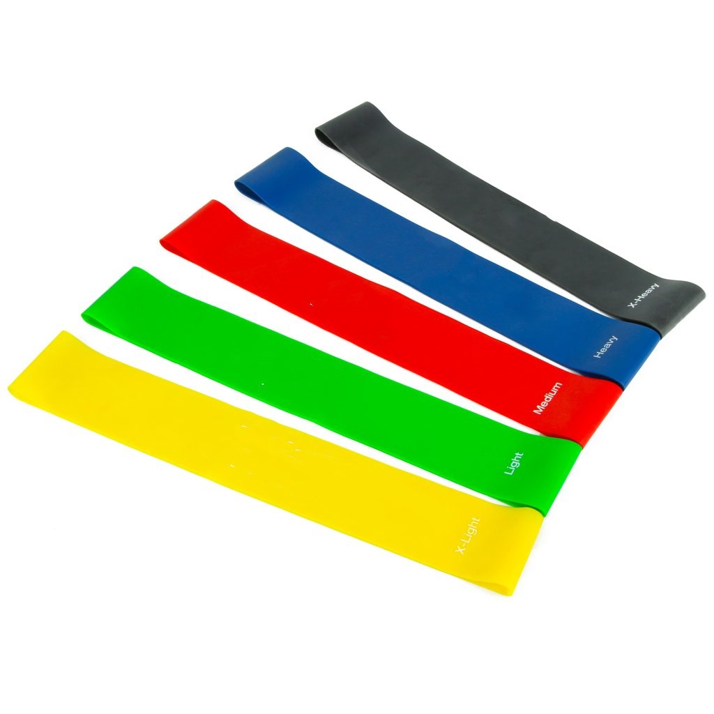 2 juegos de Bandas De Resistencia De Latex Tpe Para Hacer Ejercicio.