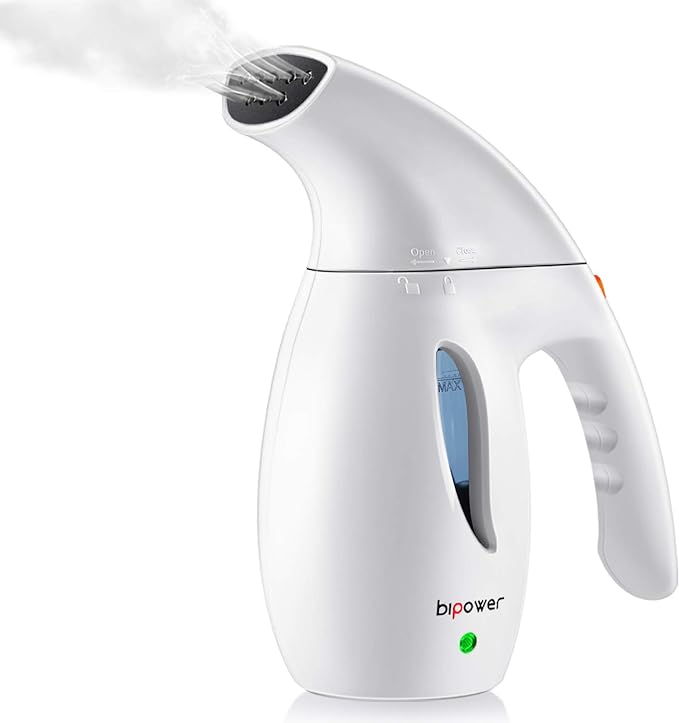 A BIPOWER Plancha de Vapor para Ropa, Plancha de Vapor Portatil 4 en 1 Potente Plancha Removedora de Arrugas. Plancha Vapor para Prenda y Tela Delicada,Compacta para Viaje o Casa, Ultrarrápido y Seguro.
