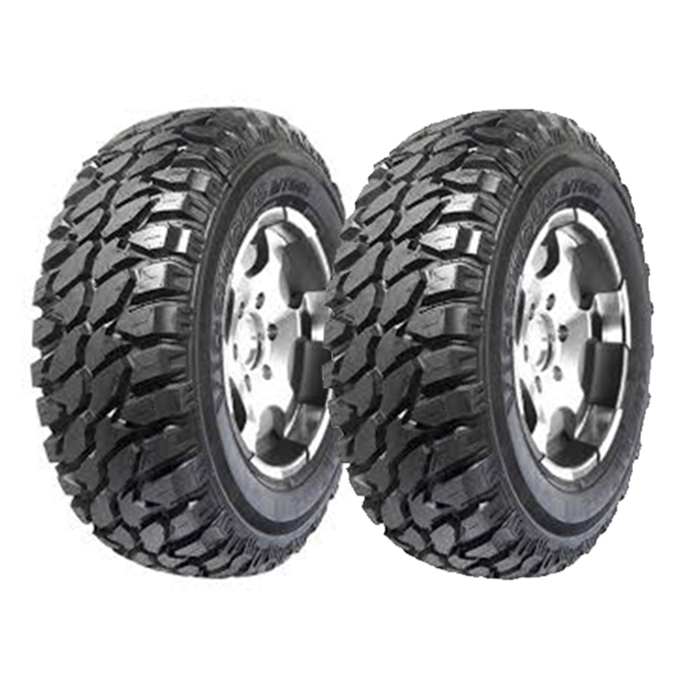 PAQUETE 2 LLANTAS 235/75R15 HIFLY MT601 6C LT MUDTERRAIN 104/101Q.