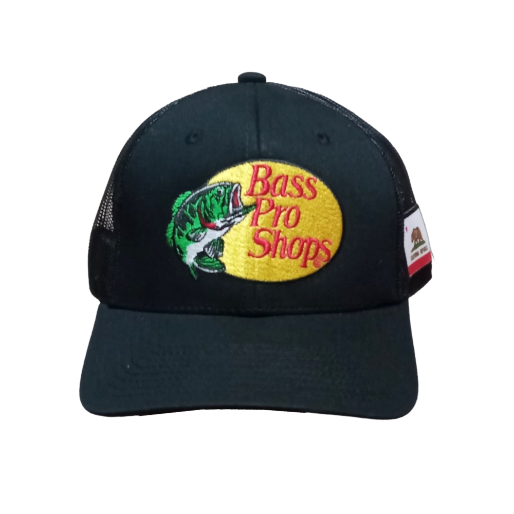 Gorra Bass Pro Shops Patch California Republic Negro 2970973.