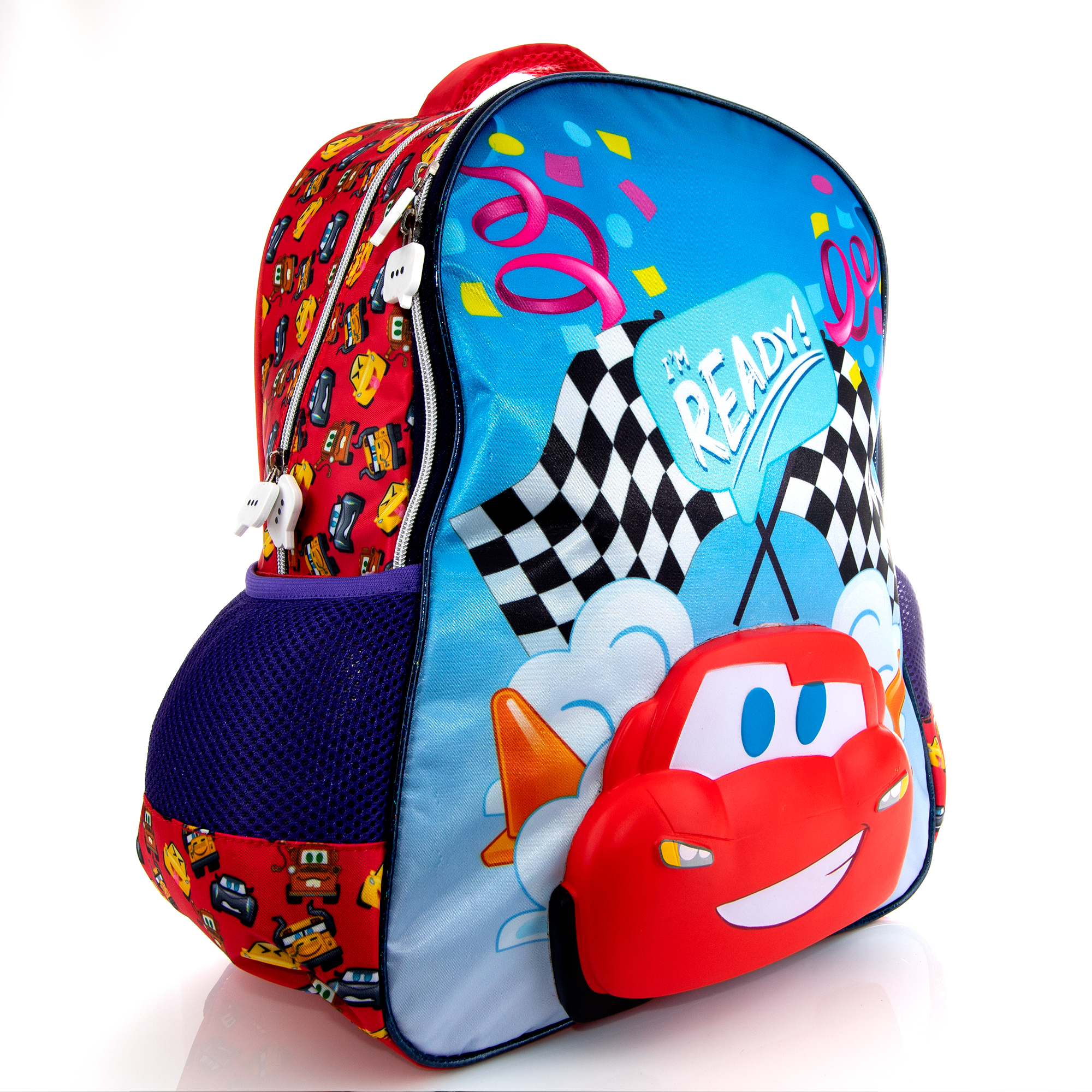 Mochila Disney Emoji Rayo Mcqueen Squishy