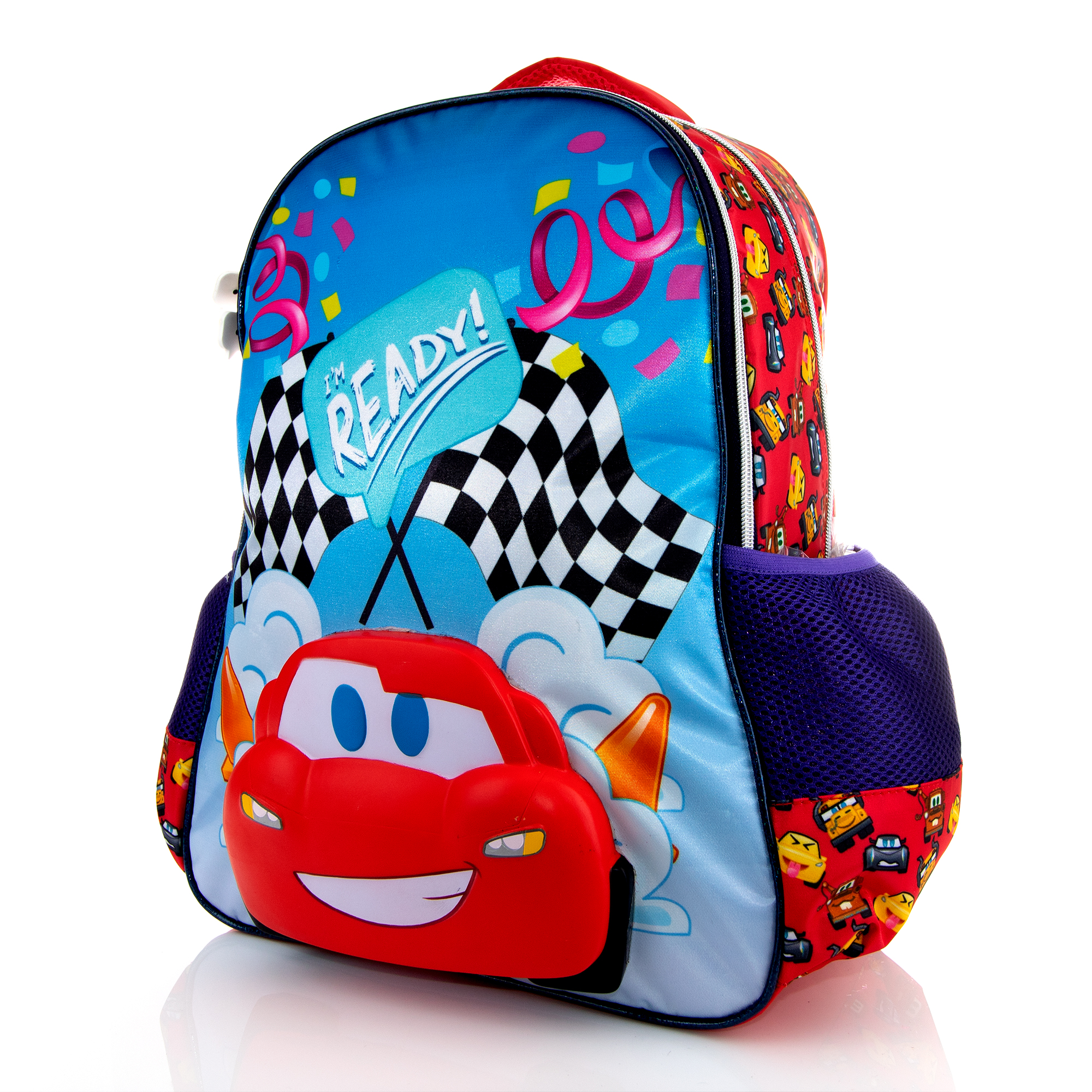 Mochila Disney Emoji Rayo Mcqueen Squishy