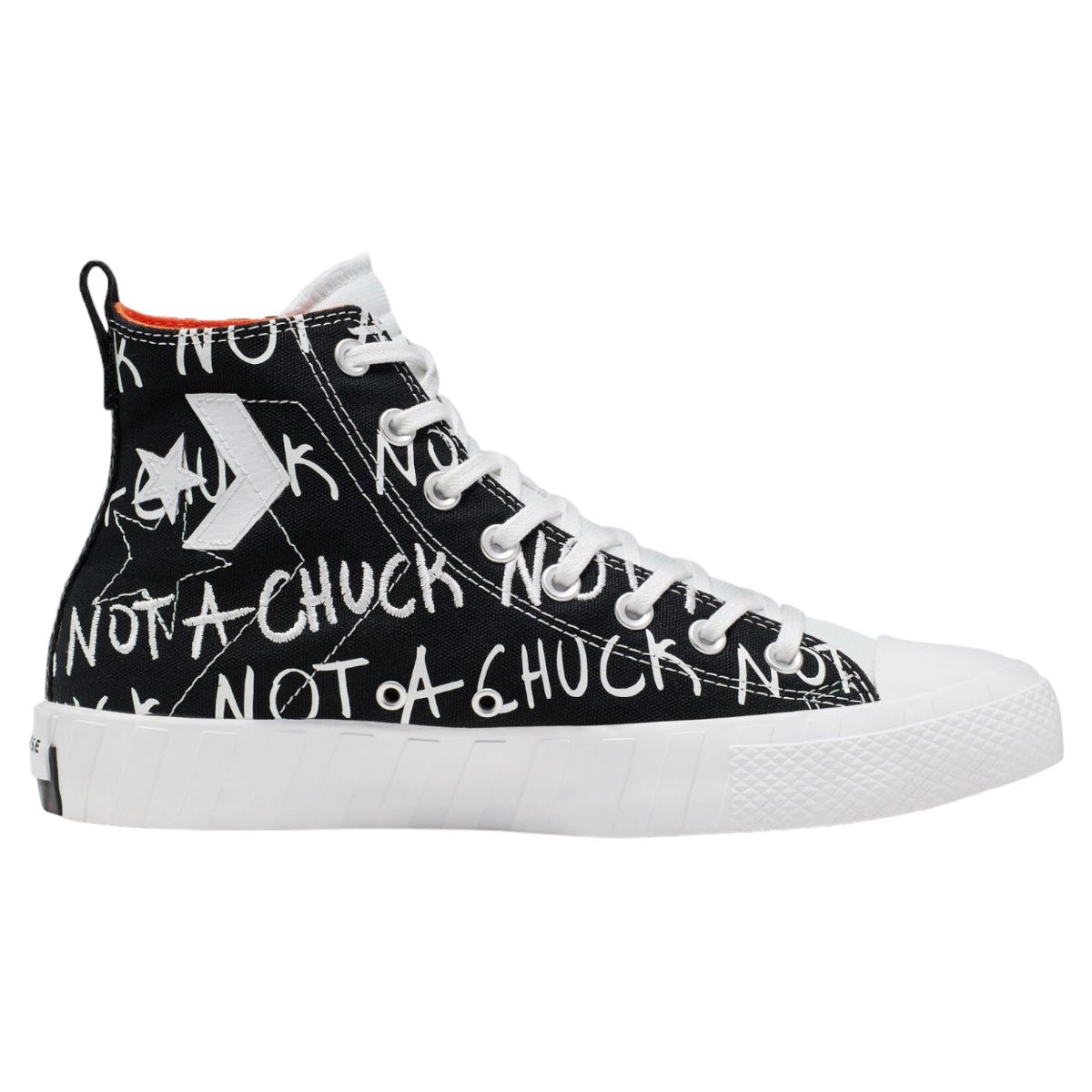 Tenis Converse UNT1TL3D Hi Not A Chuck Black De Bota 