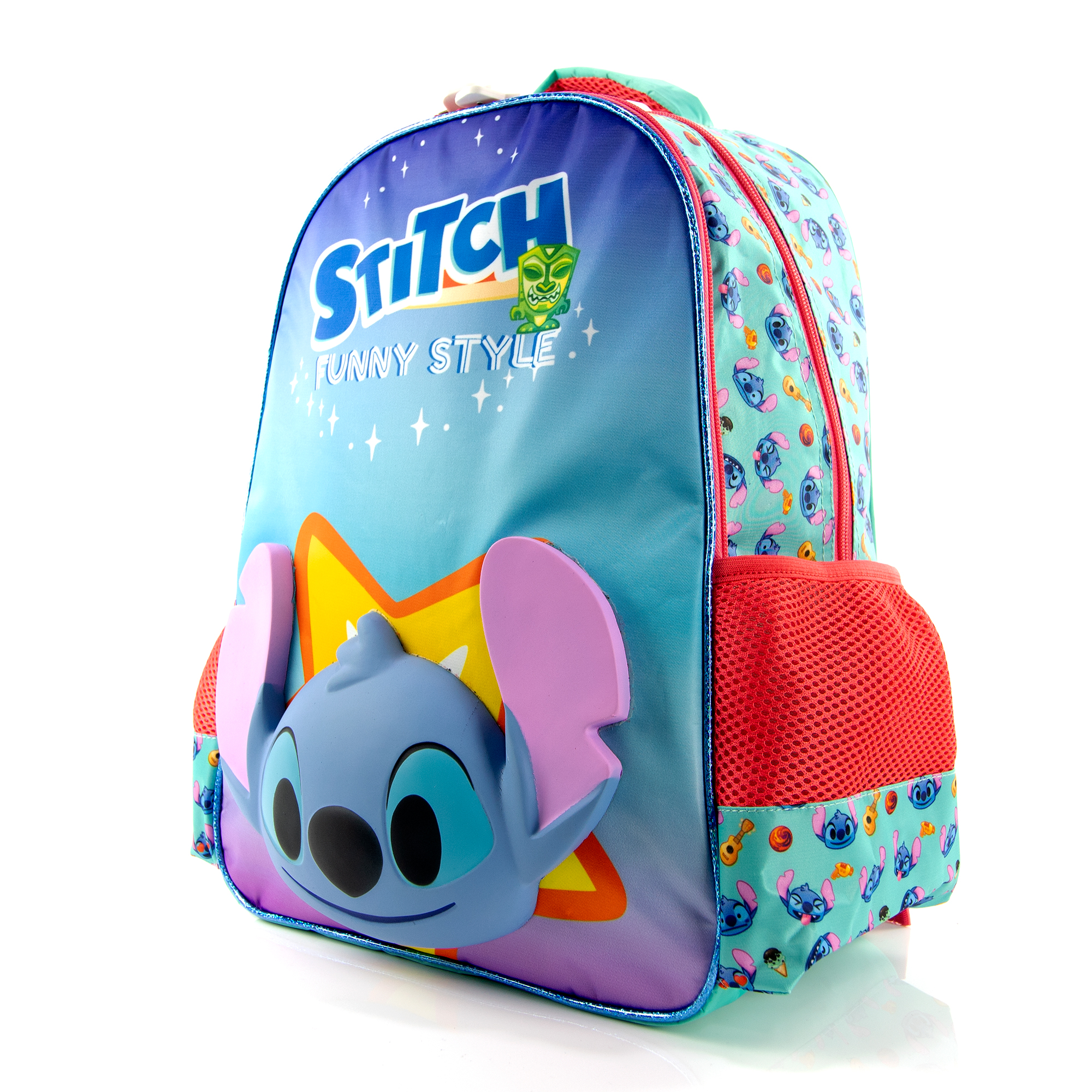 Mochila Disney Emoji Squishy de Stitch