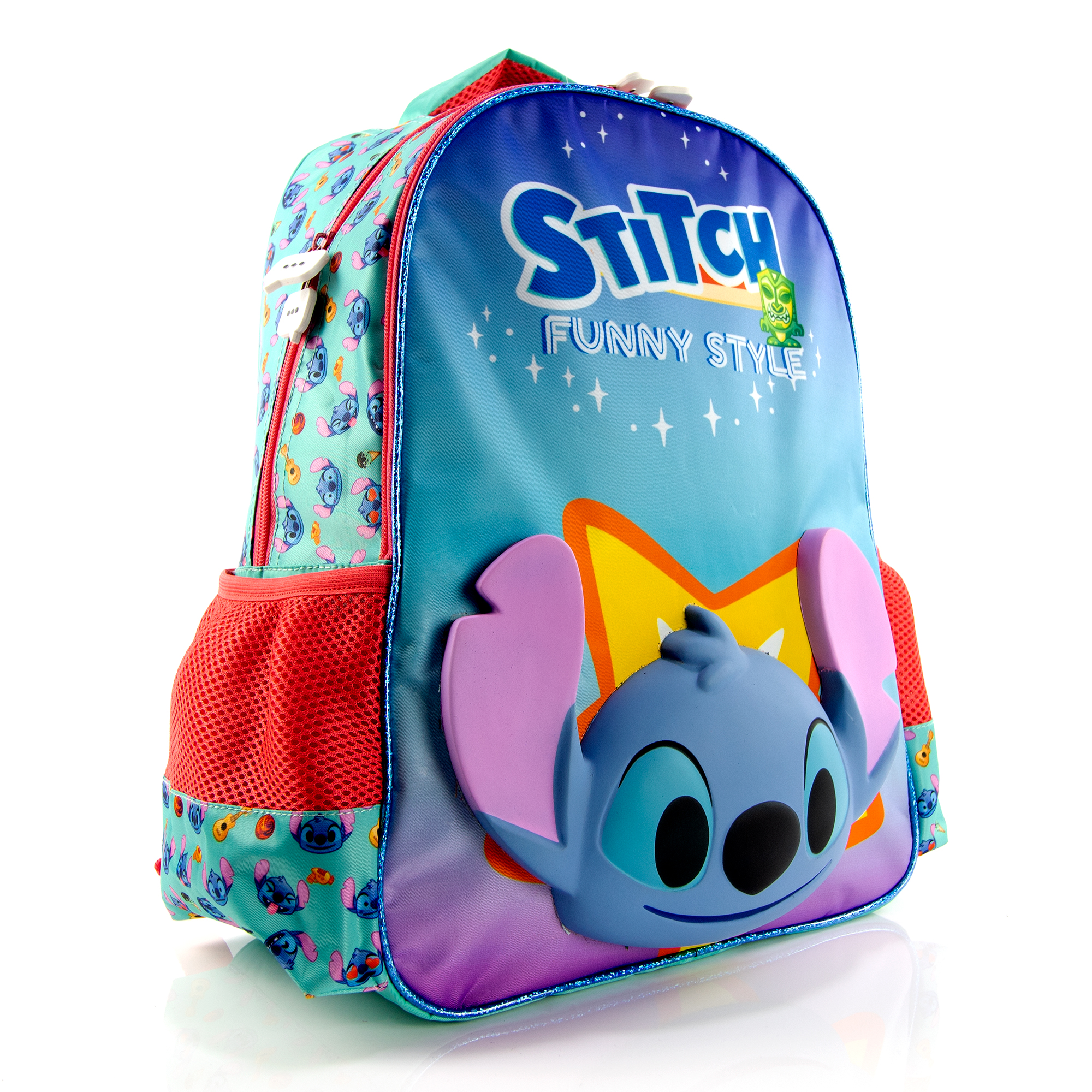 Mochila Disney Emoji Squishy de Stitch