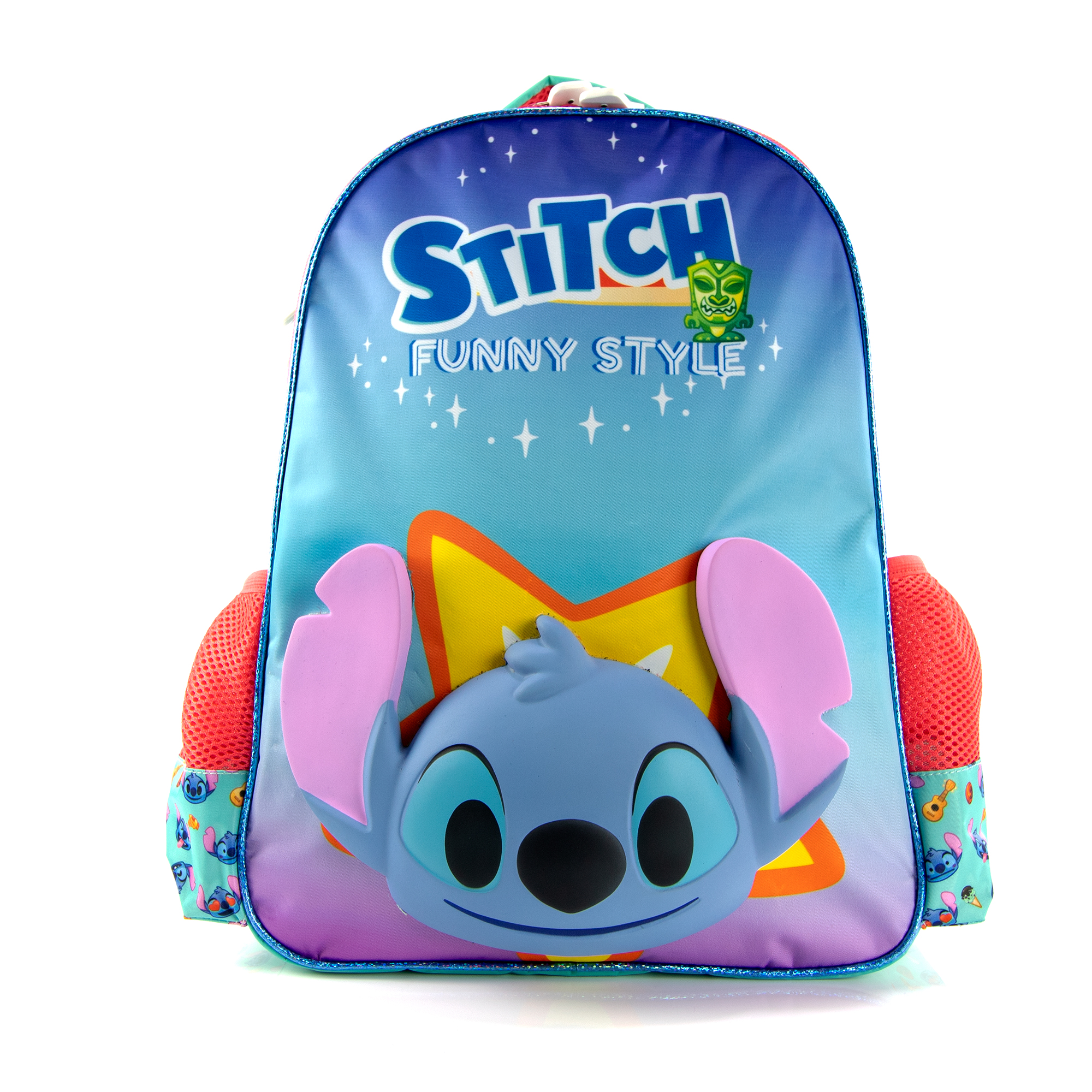 Mochila Disney Emoji Squishy de Stitch