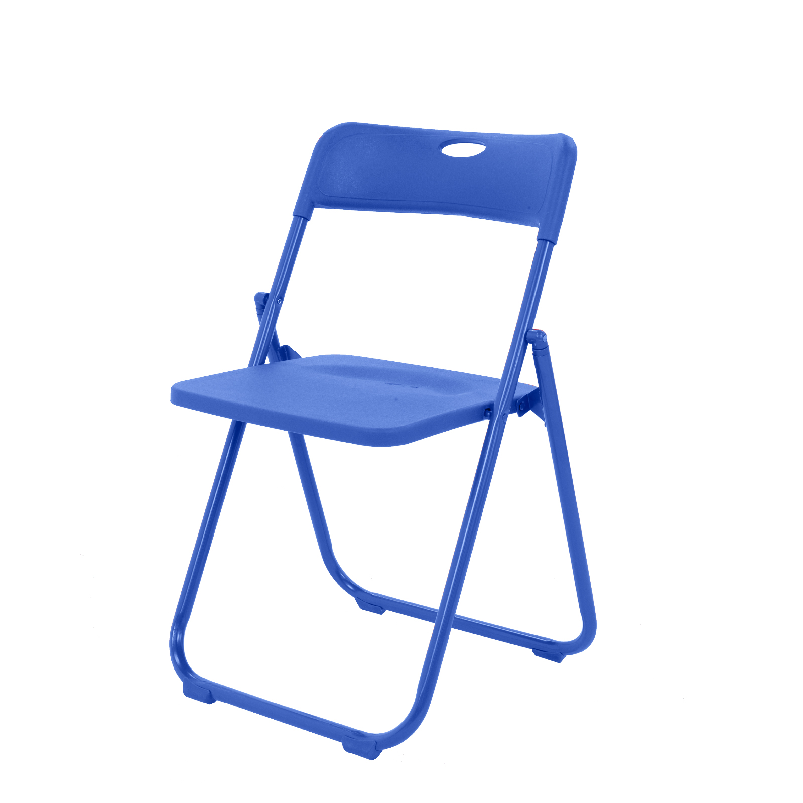 Onof Viviana Silla Plegable Acero Tubular Calibre18 C/Patas Antiderrapante Multifuncional (Azul)….