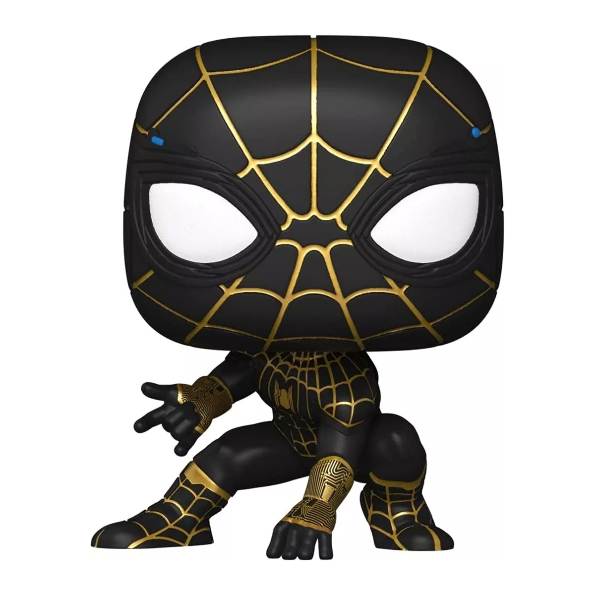 Figura Acción Funko Pop! Spiderman Traje Negro Dorado #911.