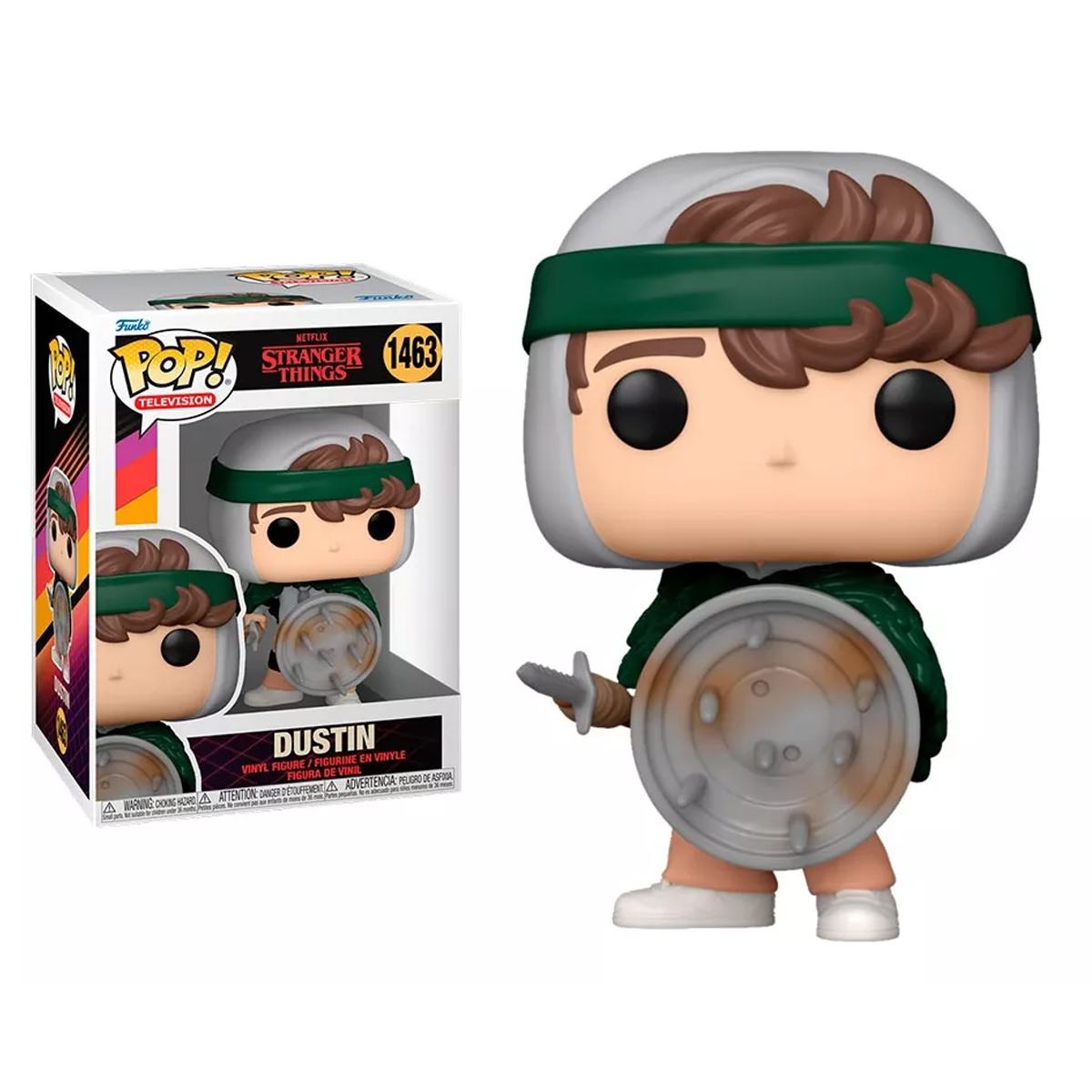 Funko Pop Stranger Things - Dustin With Shield #1463.