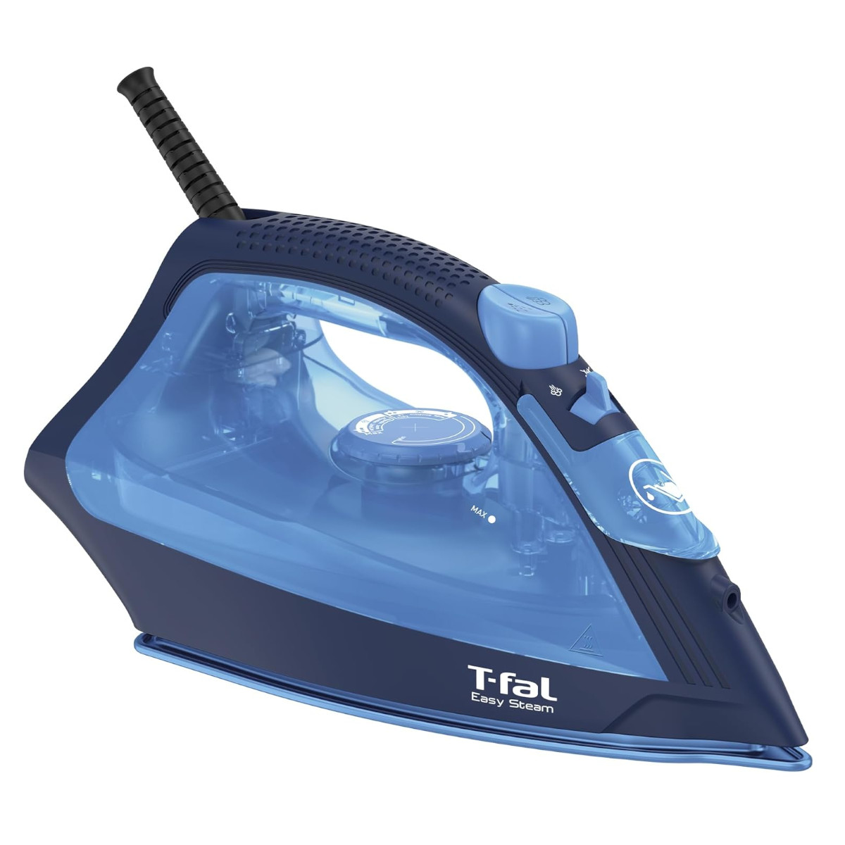 Plancha Vapor T-FAL Easy Steam FV1950X0 suela carámica 1200W depósito 120ml.