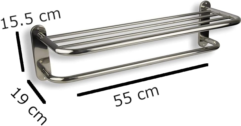 MEER FAUCETS BY CNX Toallero de repisa con Tubo para baño .