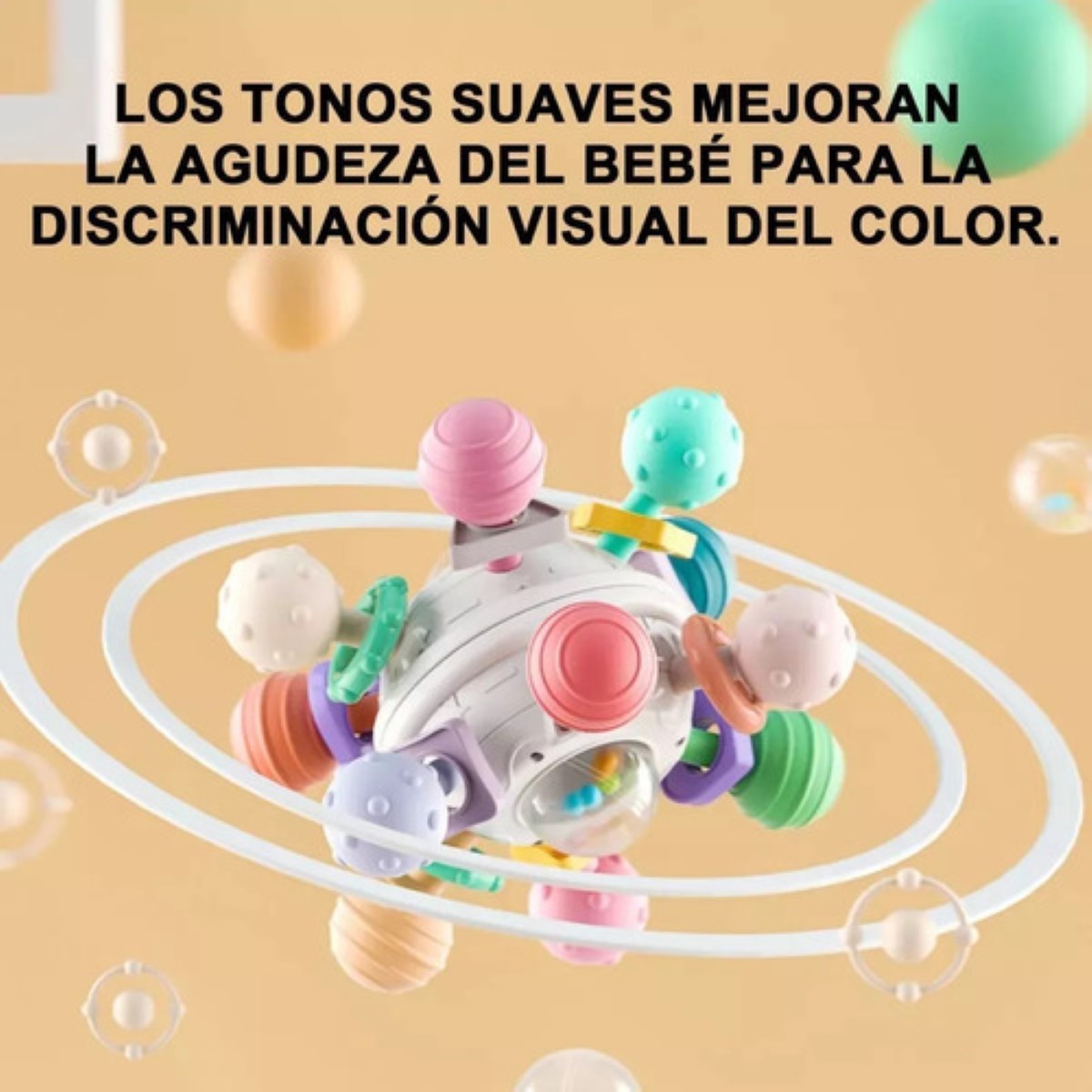 uguete Sonaja Mordedera Estimulación Sensorial Dentición Bo