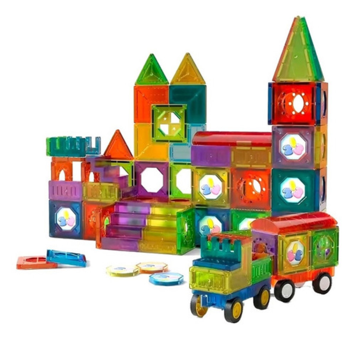 "Set de construcción magnético Raganet BB018 149 piezas "