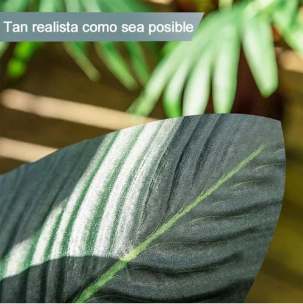 "Planta Artificial Ave De Paraíso Con Maceta Decoracion 110cm "