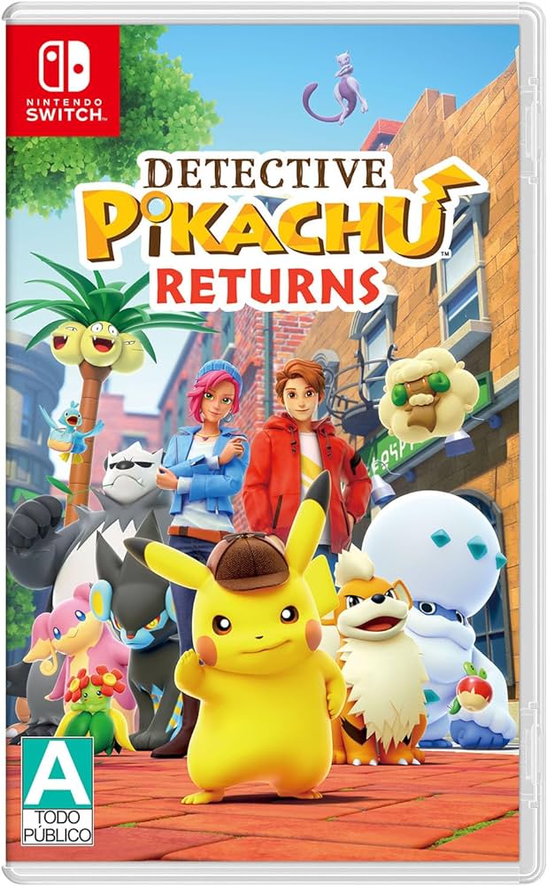 Detective Pikachu Returns - Nintendo Switch.