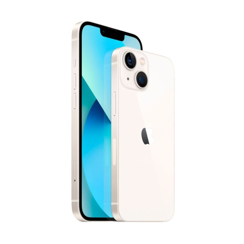 iPhone 13 256GB Blanco Reacondicionado Grado A + Audífonos Genéricos