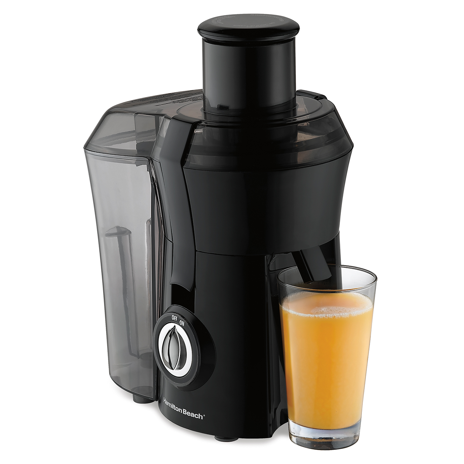 Extractor de jugos 800 watts negro hamilton beach.