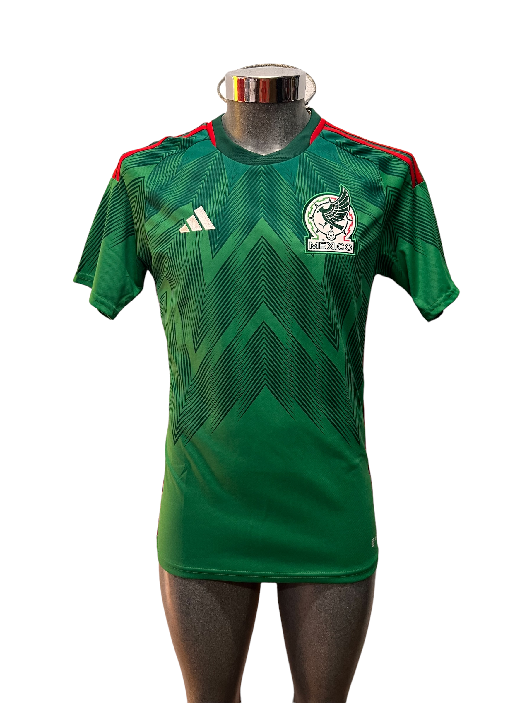 Jersey Original Adidas de la Selección Mexicana local mundial Qatar 2022 HD6899.