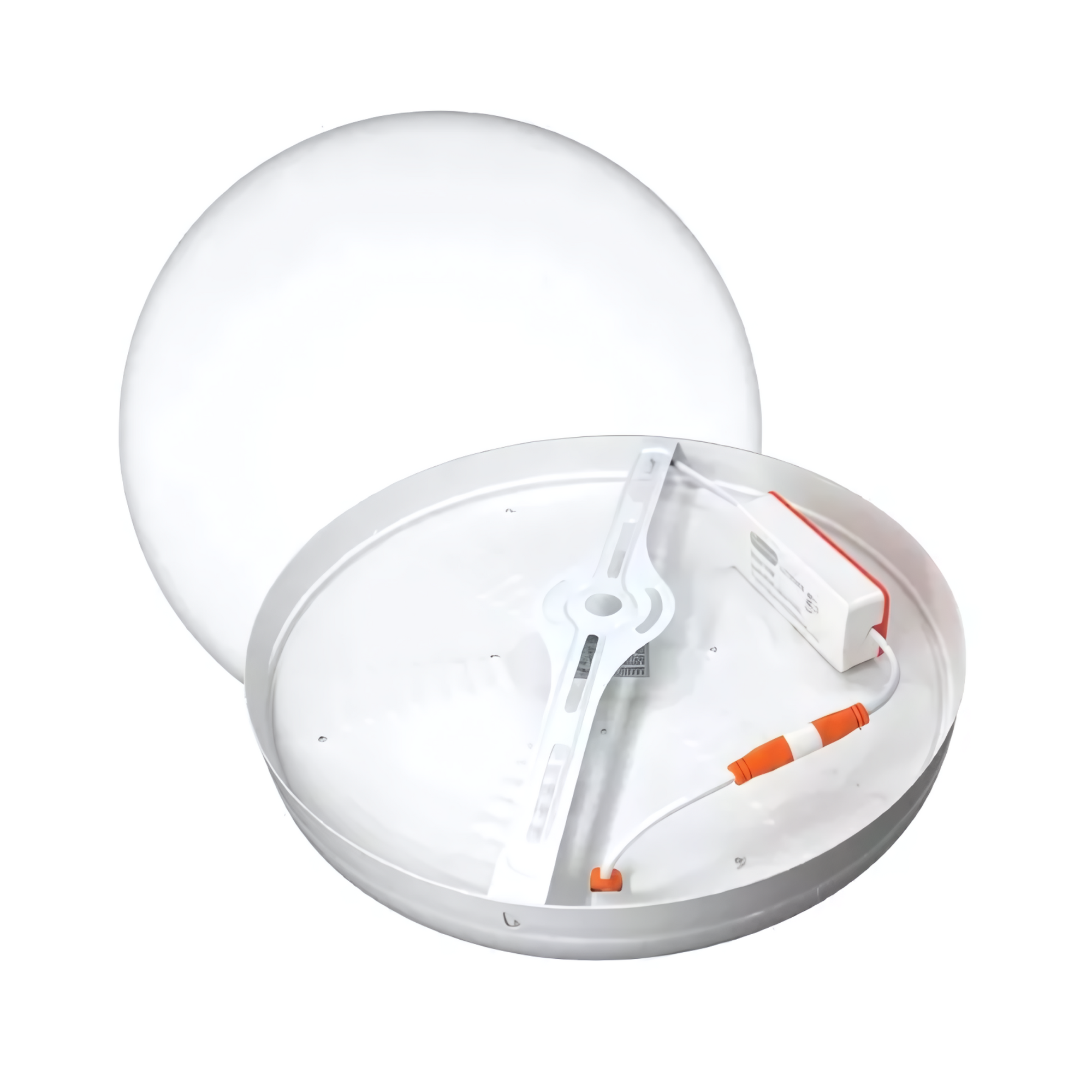 Lampara de techo para Sobreponer Led 48w Super Potente Tipo Aspirina 30CM Luz blanca 6500K 1 PZAS