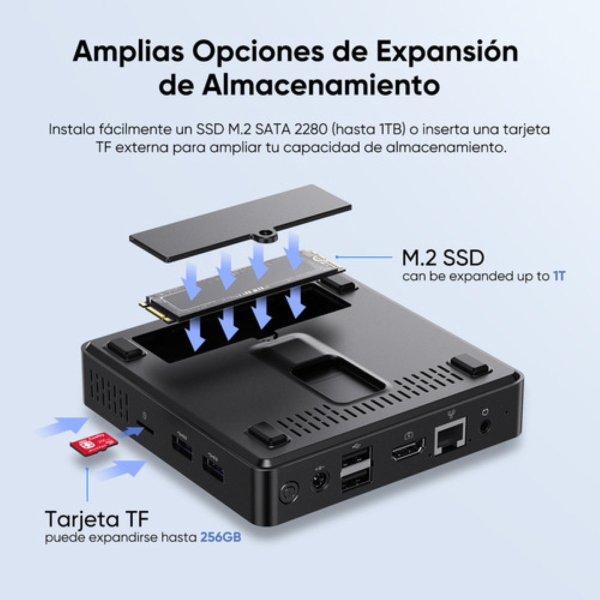 Miniordenador Intel Celeron N3350 6 Gb+64 Gb Win10 Pro