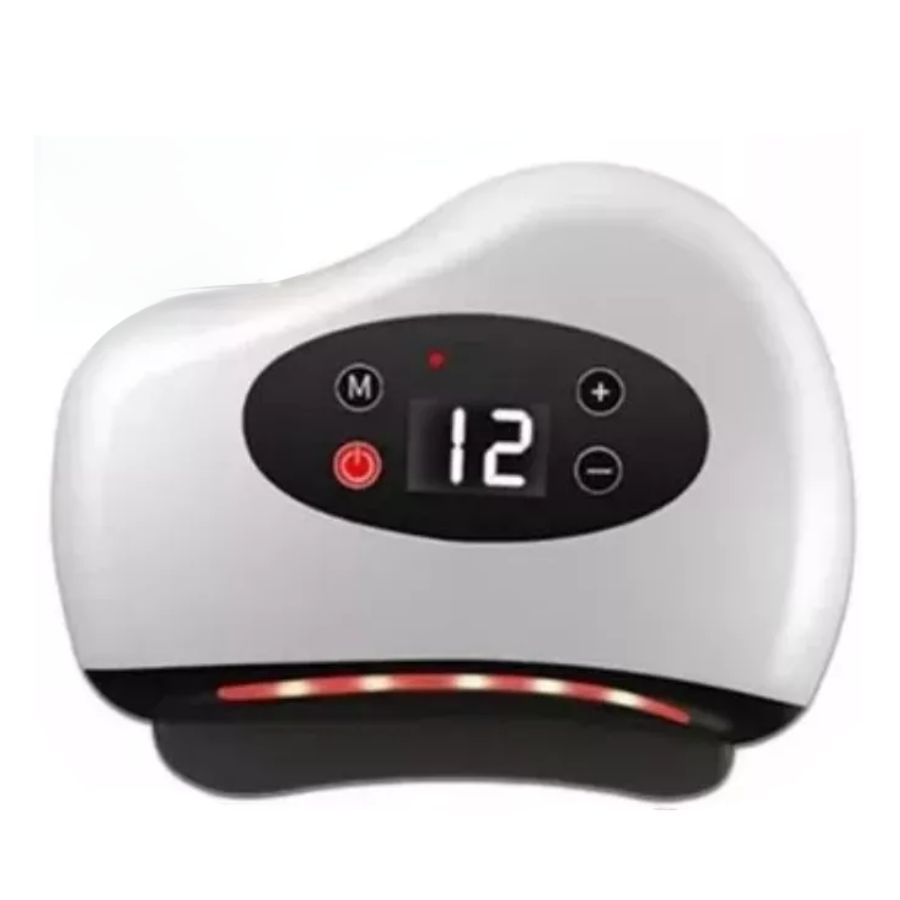 Guasha Electrica con Vibracion y Compresa Caliente incluye aceite corporal.