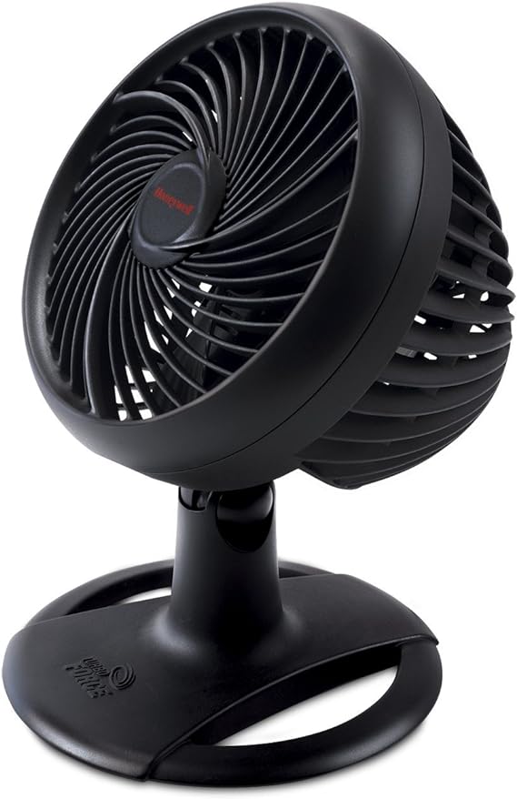 Honeywell Turbo Force - Ventilador de mesa oscilante, HT-906, negro, mediano (oscilante).