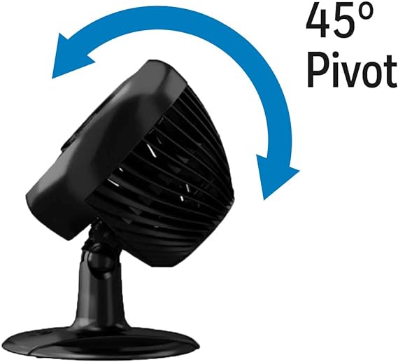 Honeywell Turbo Force - Ventilador de mesa oscilante, HT-906, negro, mediano (oscilante).