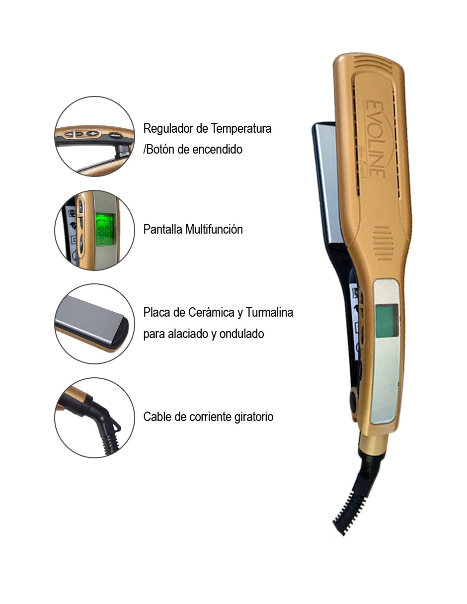 PLACHA ALACIADORA  EVOLINE.