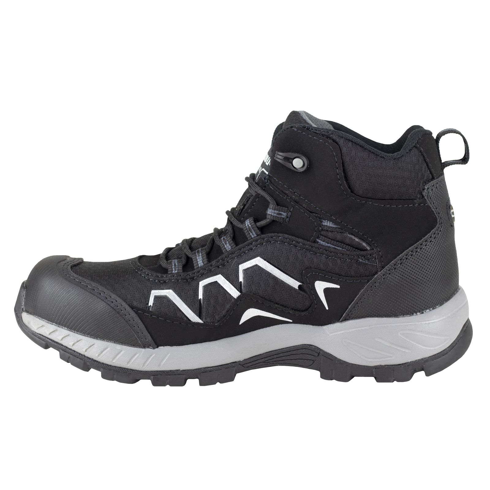 Botas Hombre Outdoor Tipo Senderismo Sintet Caribu 324 Negro.