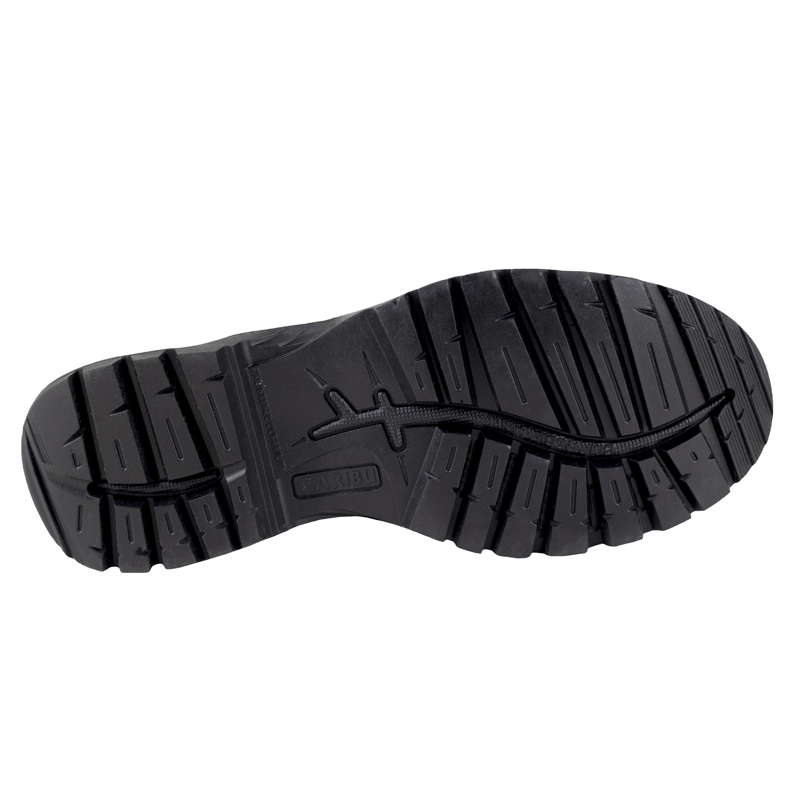 Botas Industriales Casco De Poliamida Mujer Caribu 798 Negro.